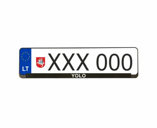 Numerių rėmeliai Wurth - YOLO