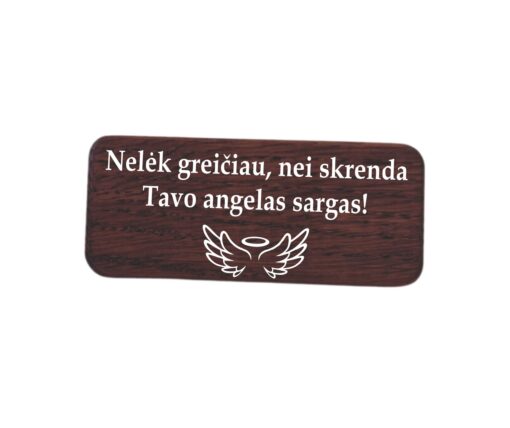 Nelėk greičiau, nei Tavo angelas sargas 1